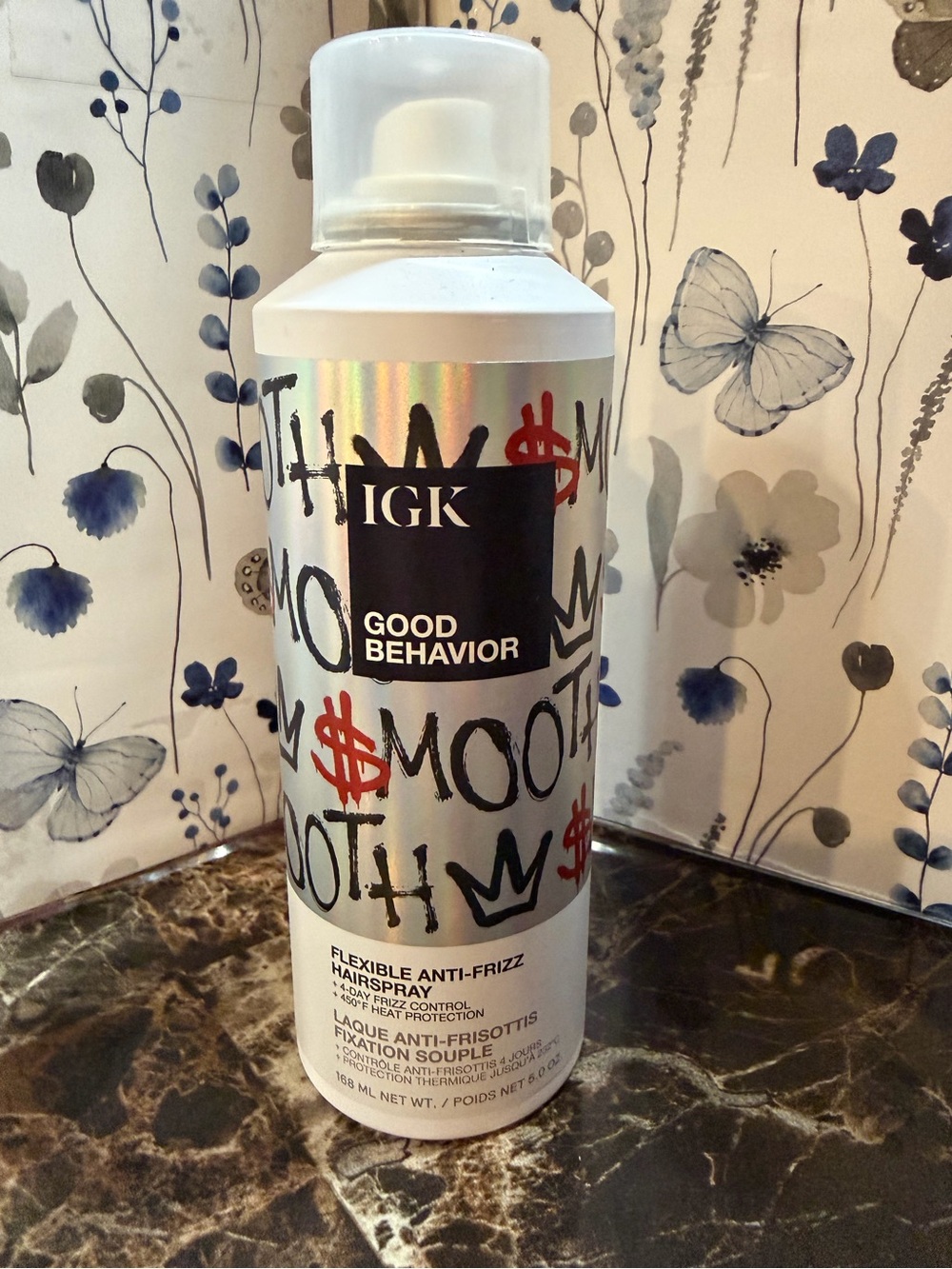 IGK Good Behavior Flexible Anti-Frizz Hairspray 5oz